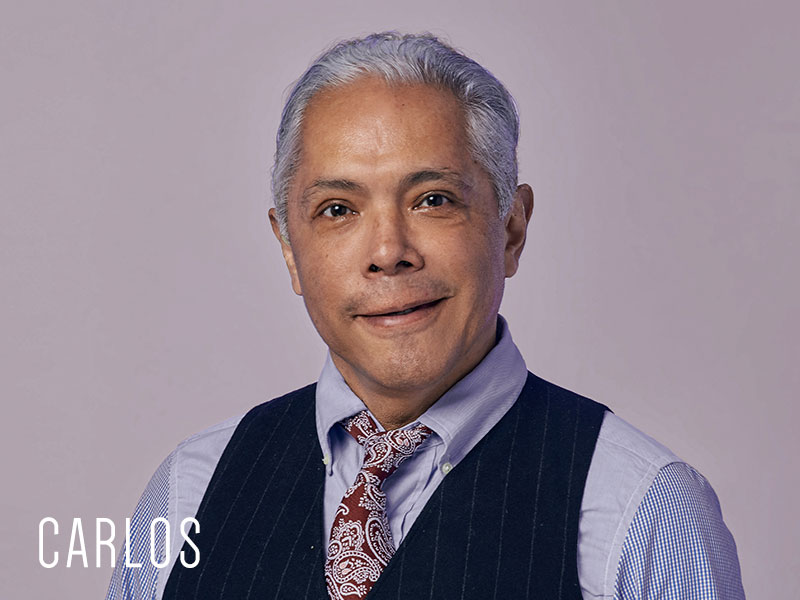Portrait image of Carlos at the Chicago Salon